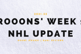 Boston Bruins Week 14 Update