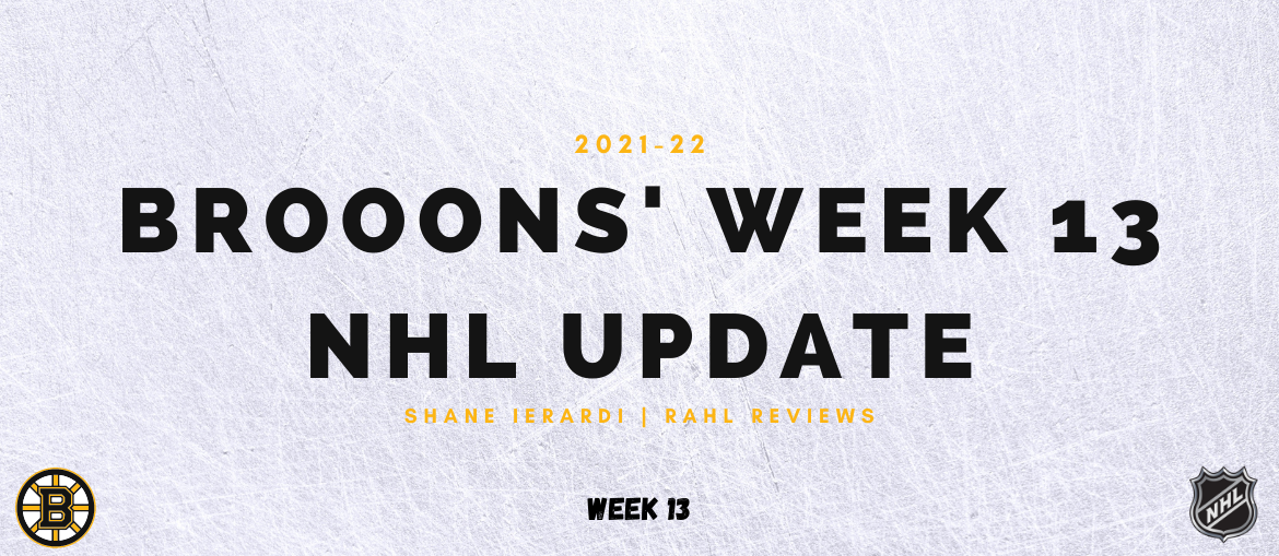 Bruins Week 13 Update