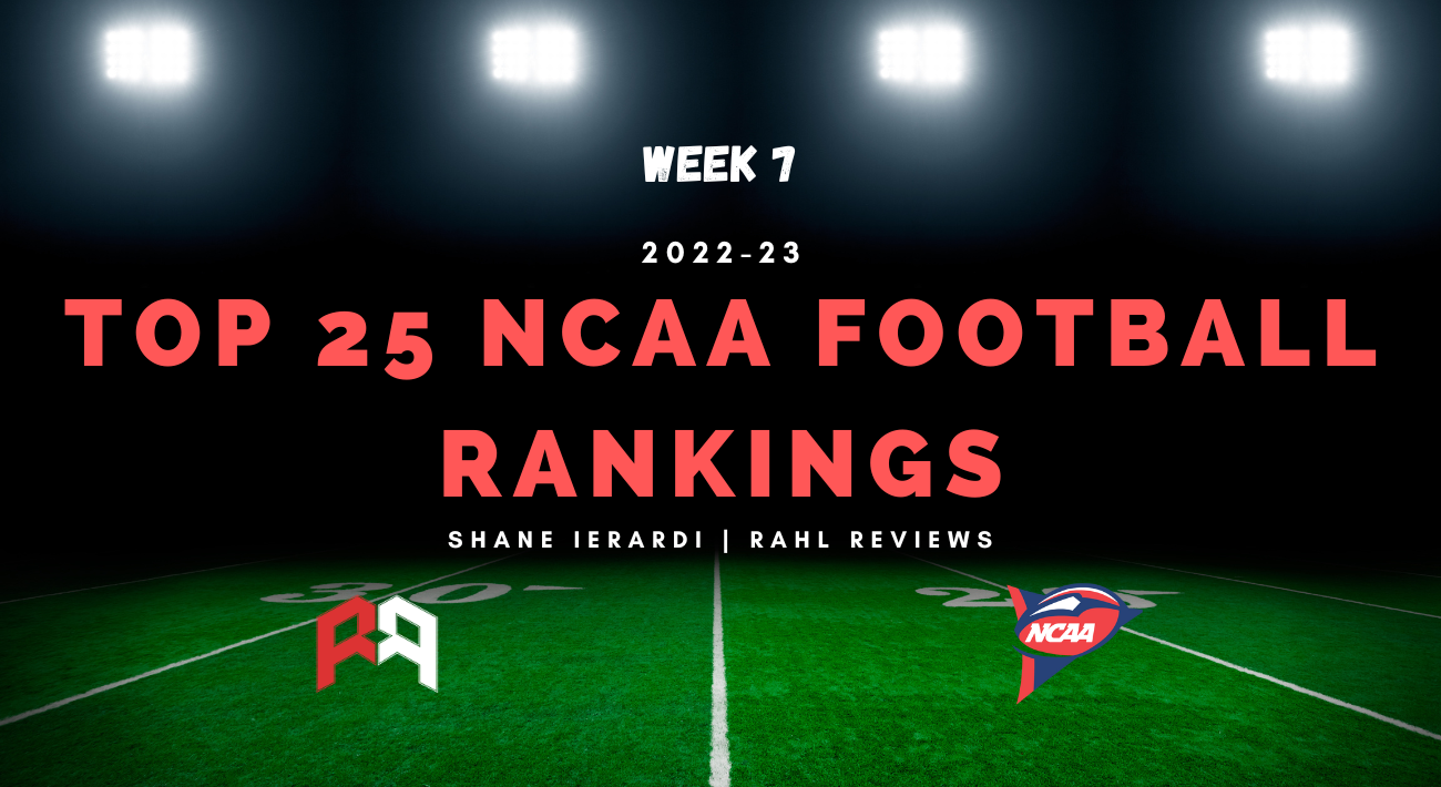 Shane breaks down the top 25 college football teams going into Week 7