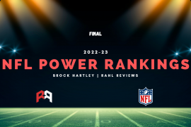 Brock shares his final NFL Power Rankings as we enter the postseason