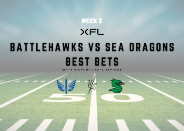 Matt breaks down the best bets going into the Week 2 matchup between the Battlehawks and Sea Dragons