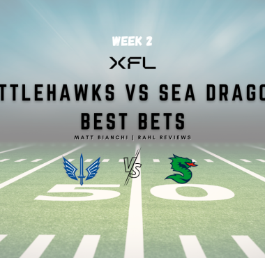 Matt breaks down the best bets going into the Week 2 matchup between the Battlehawks and Sea Dragons