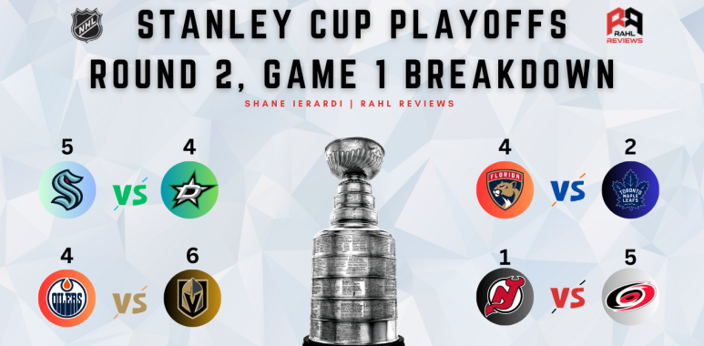 Shane breaks down game 1 of the second round of the 2023 NHL Stanley Cup Playoffs