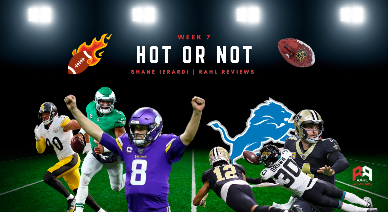 Shane breaks down what's been hot in the NFL, and what is not, as we approach Week 8 of the 2023 NFL Regular Season.