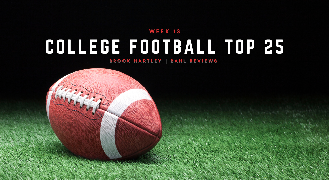 Brock gives his Power Rankings for the College Football Top 25 as we approach Week 13 of the 2023 season.