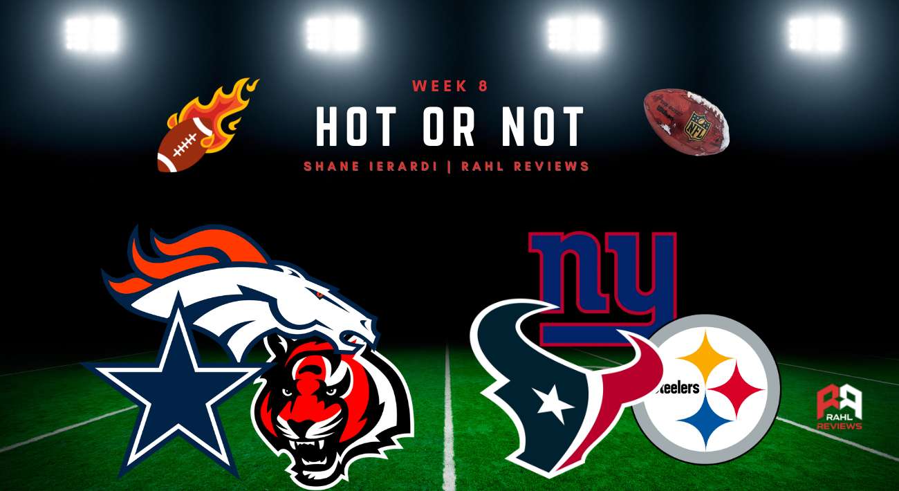 Shane breaks down what's been hot in the NFL, and what is not, as we approach Week 9 of the 2023 NFL Regular Season.