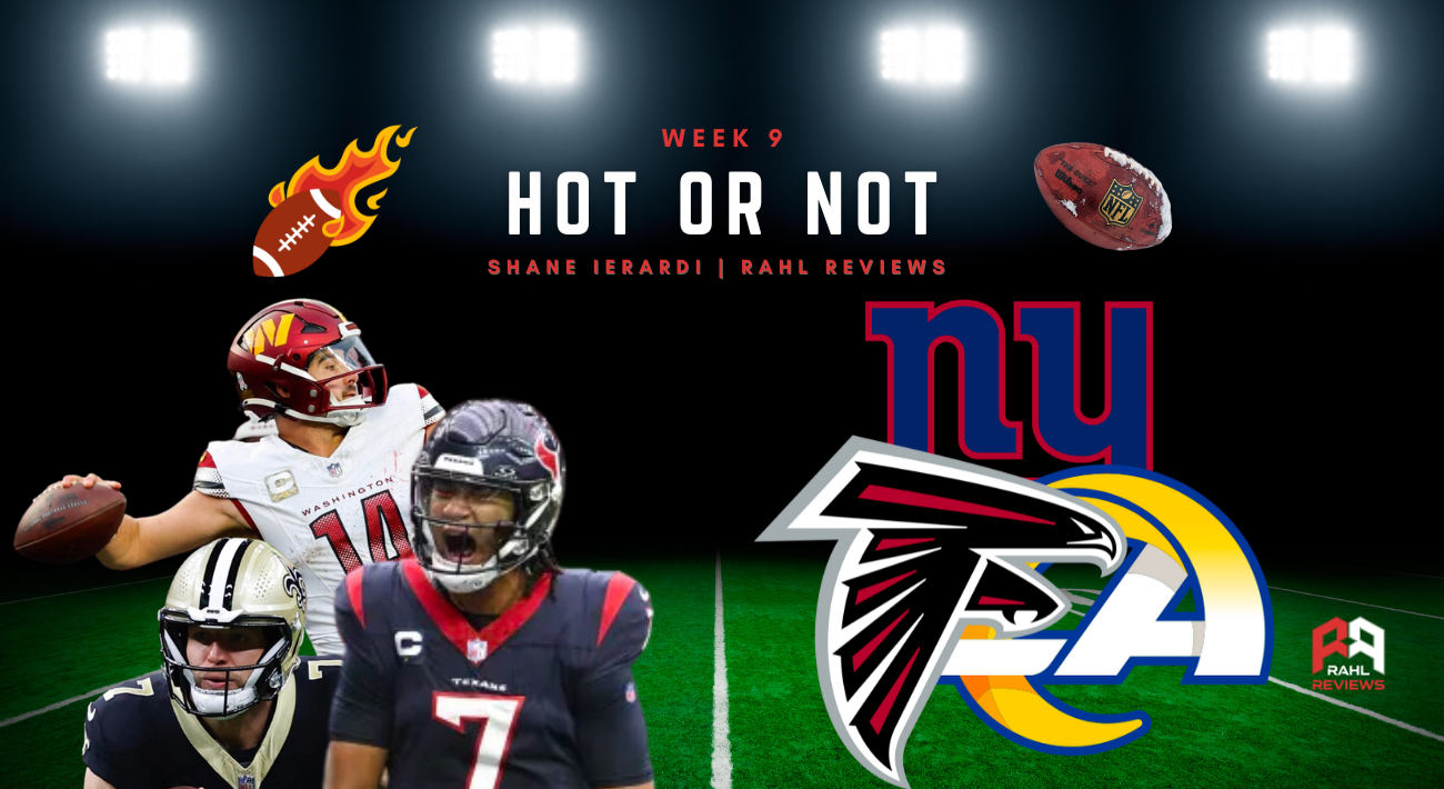 Shane breaks down what's been hot in the NFL, and what is not, as we approach Week 10 of the 2023 NFL Regular Season.