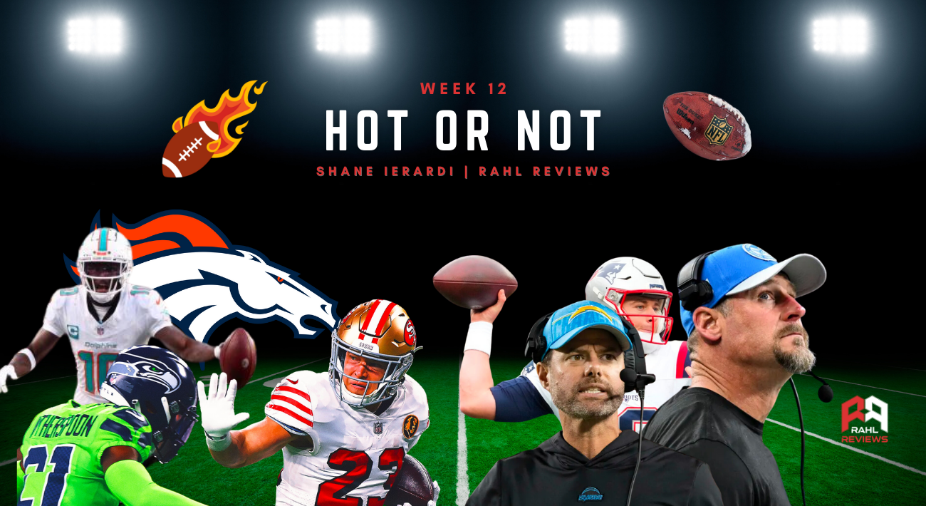 Shane breaks down what's been hot in the NFL, and what is not, as we approach Week 13 of the 2023 NFL Regular Season.
